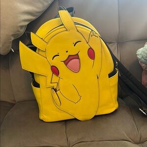 Yellow Pikachu Backpack loungefly